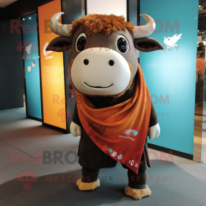  Bull mascotte kostuum...