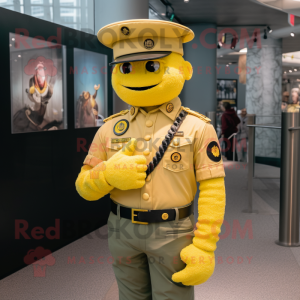 Yellow Soldier mascotte...