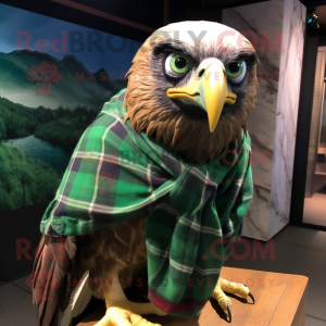 Green Haasts Eagle maskot...