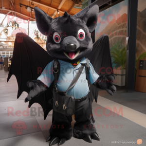 Black Bat mascotte kostuum...