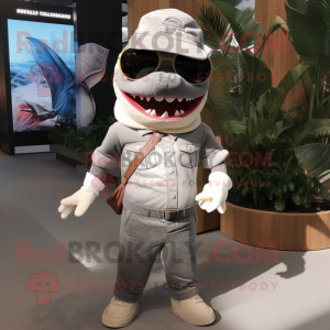 Silver Shark mascotte...