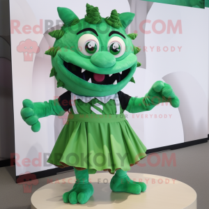 Green Devil mascotte...