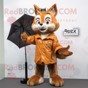 Rust Lynx mascotte kostuum...