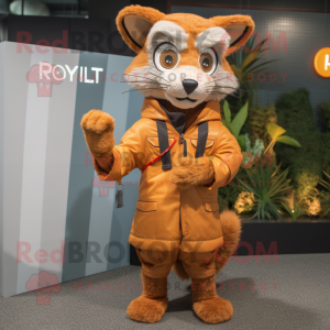 Rust Lynx mascotte kostuum...