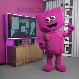 Magenta TV maskot kostyme...