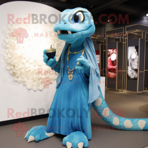 Sky Blue Python mascotte...