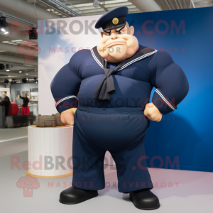 Navy Strongman mascotte...