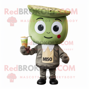 Olive Miso Soup mascotte...