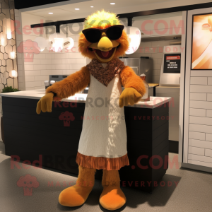 Tan Butter Chicken mascotte...