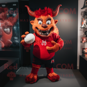  Devil mascotte kostuum...