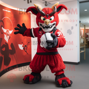  Devil mascotte kostuum...