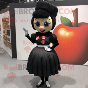 Black Apple mascotte...