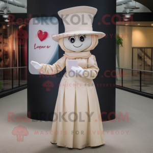 Cream Love Letter mascotte...