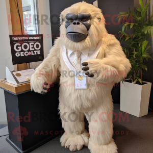 Disfraz de mascota Gorila...