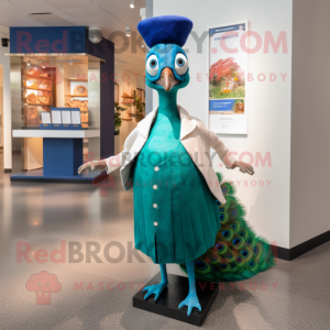  Peacock maskot drakt...