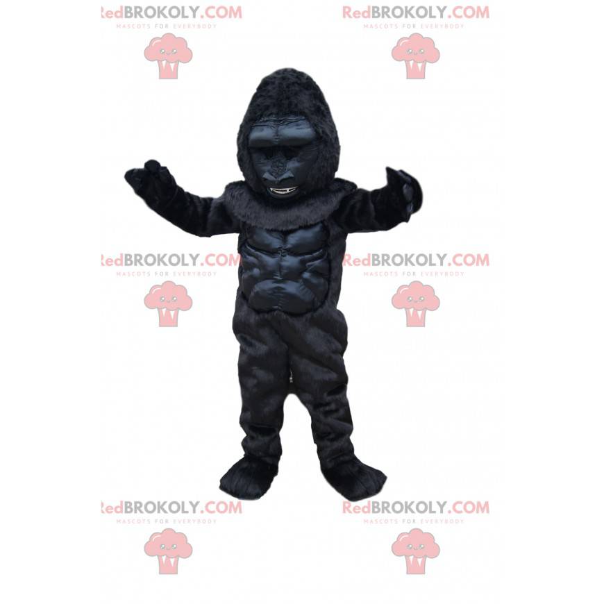 Mascote do gorila feroz. Fantasia de gorila - Redbrokoly.com