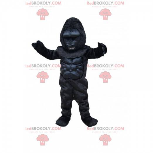 Wildes Gorilla-Maskottchen. Gorilla Kostüm - Redbrokoly.com