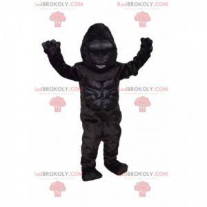Mascotte de gorille féroce. Costume de gorille - Redbrokoly.com