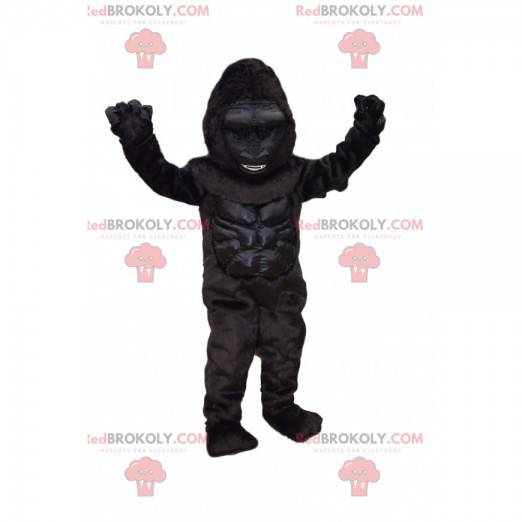 Ferocious gorilla mascot. Gorilla costume - Redbrokoly.com