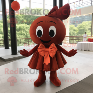 Rust Cherry maskot kostume...