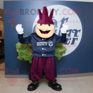 Navy Beet mascotte kostuum...