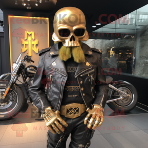 Goldenes Maskottchen Kostüm...