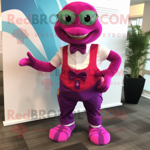 Magenta Turtle mascotte...