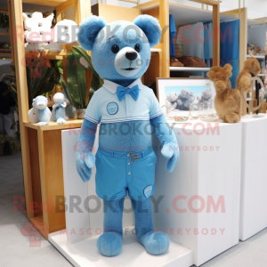 Sky Blue Teddy Bear...