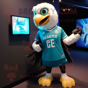 Cyan Haast S Eagle mascotte...