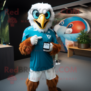 Cyan Haast S Eagle mascotte...