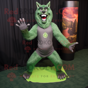 Green Werewolf mascotte...