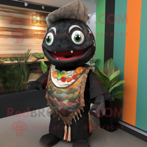 Black Fish Tacos maskot...