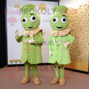 Olive Pop Corn maskot drakt...