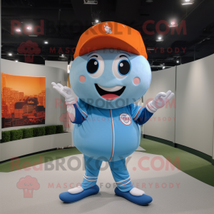 Sky Blue Orange mascotte...