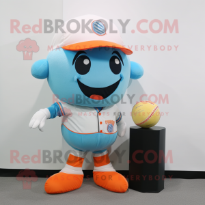 Sky Blue Orange mascotte...