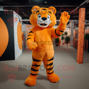 Orangefarbener Tiger...