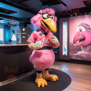 Roze Albatros mascotte...