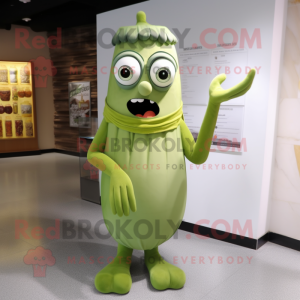 Olive Ice maskot drakt...
