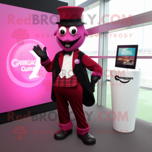 Postava maskota Magenta...
