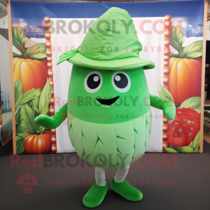 Green Melon mascotte...