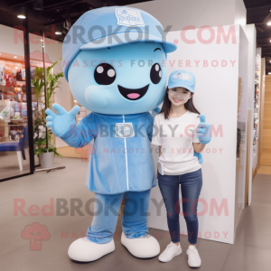 Sky Blue Alliance maskot...