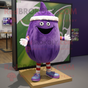 Purple Melon mascotte...