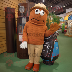 Rust Golf Bag maskot...