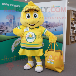  Lemon mascotte kostuum...
