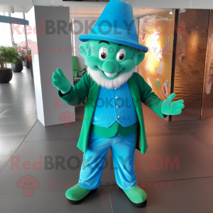 Turkis Leprechaun maskot...
