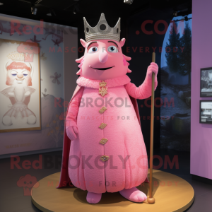 Postava maskota Pink King...