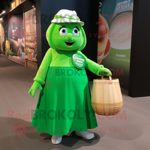  Green Beer maskot kostym...