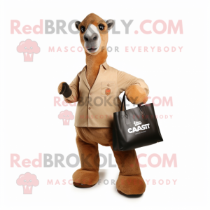 Rust Camel mascotte kostuum...