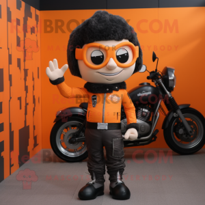 Orange Commando maskot...