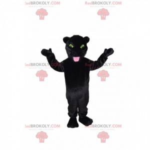 Mascotte zwarte panter met mooie gele ogen! - Redbrokoly.com